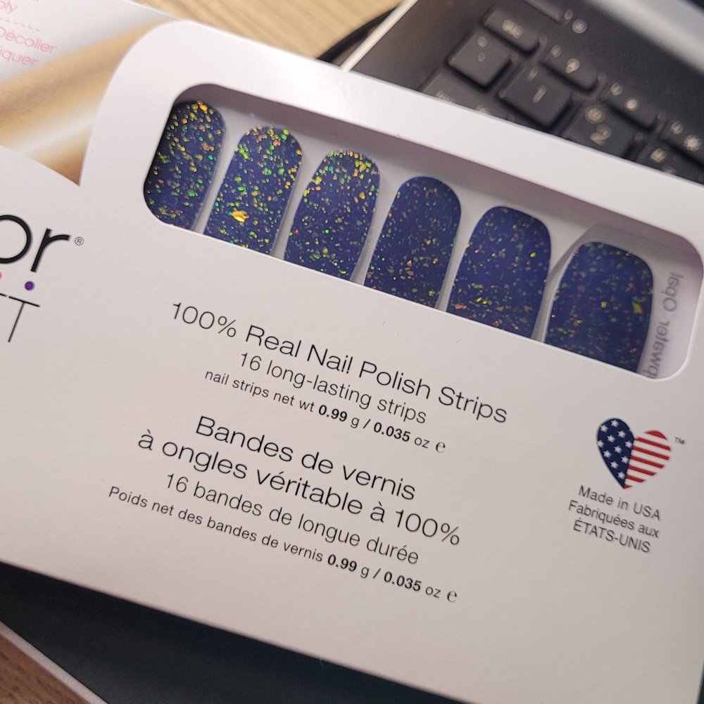 Retired Color Street Nail Strips Deepwater Opal